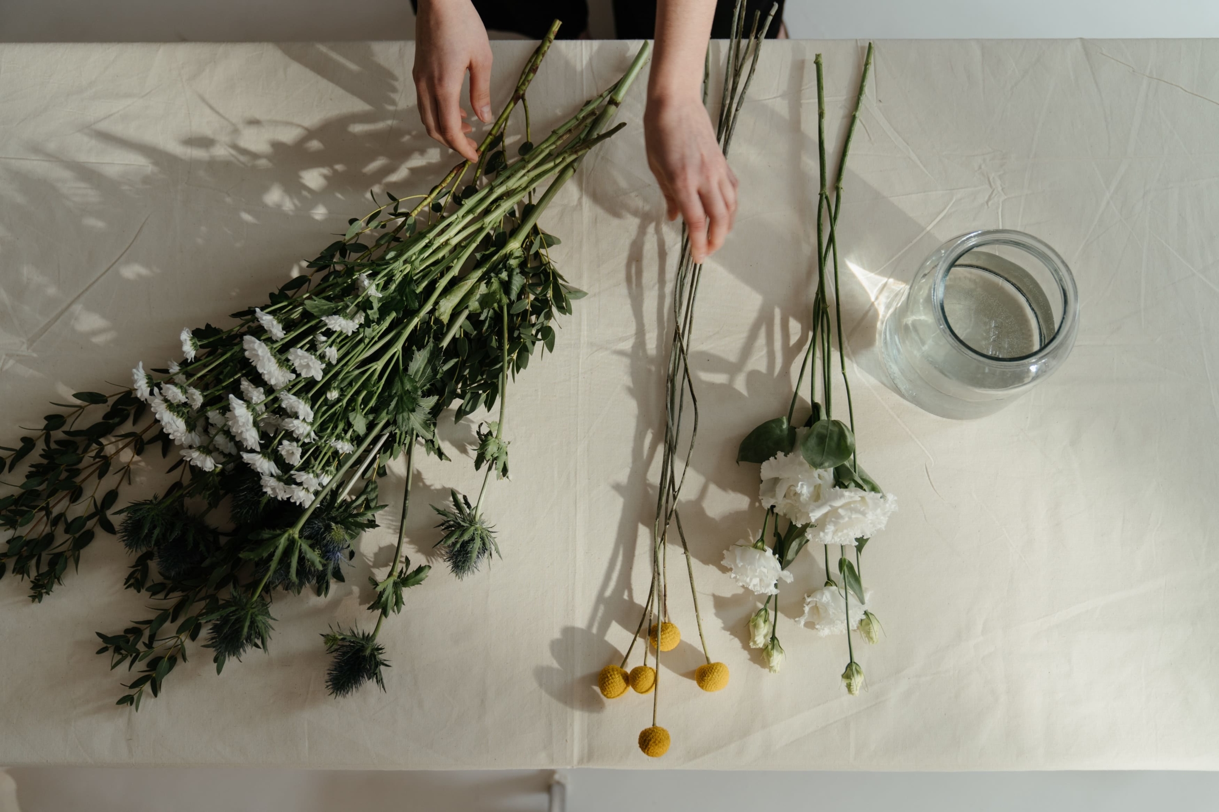 comment faire un bouquet de fleurs